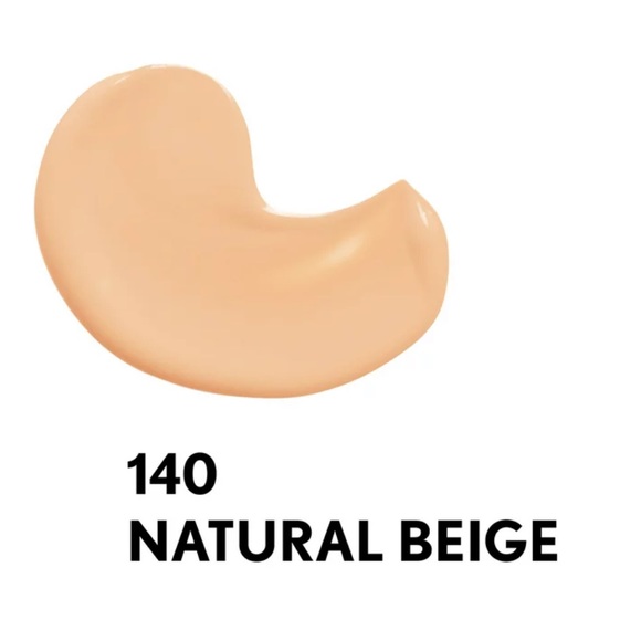 ⚜️3/$25⚜️💄NWT COVERGIRL CLEAN NATURAL SKIN FOUNDATION- 140 NATURAL BEIGE 💄 - Picture 3 of 5